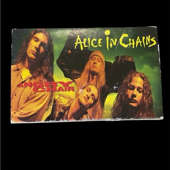 Alice in Chains Angry Chair Cassette Tape Single 1992 - Picture 1 of 9